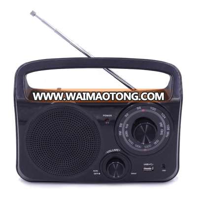 AM FM Portable Radio with USB